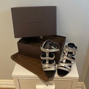 NWT Elie Tahari Heeled Sandals - Size 6.5